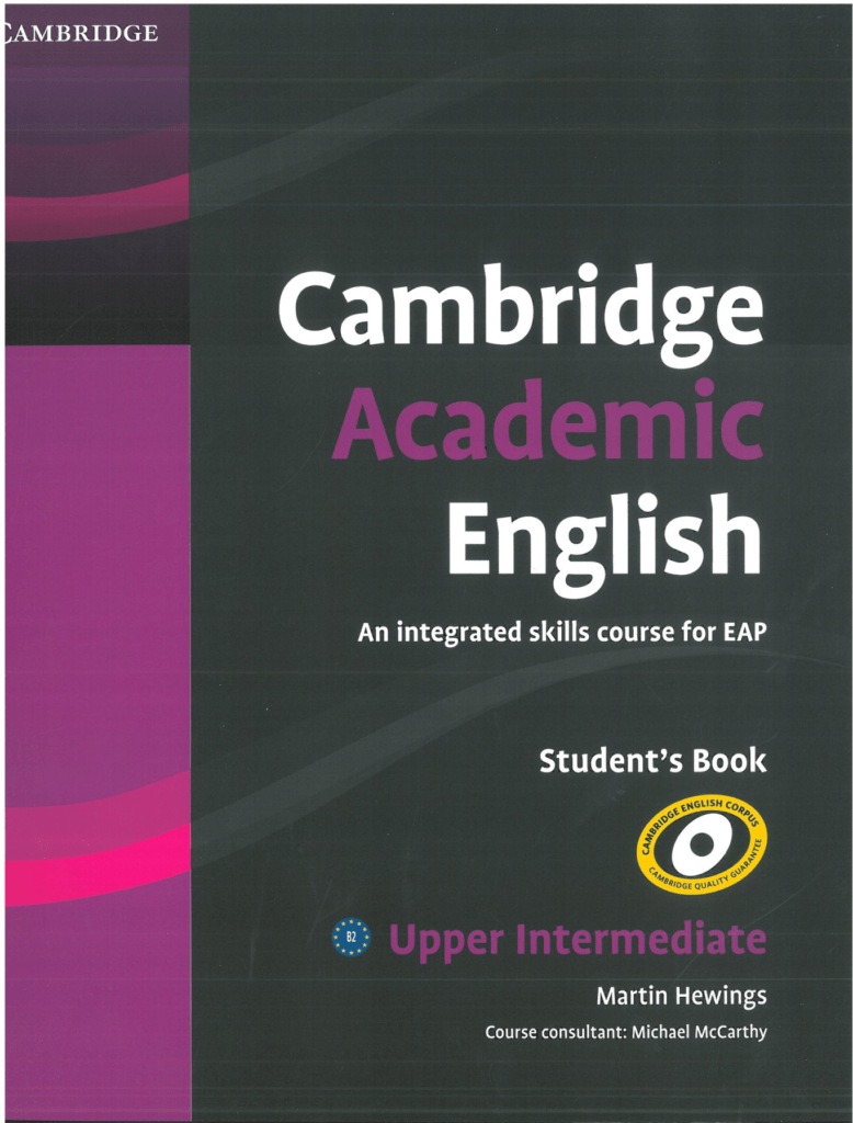 Rich Results on Google's SERP when searching for 'Cambridge Academic English Upper-Intermediate Student's Book'