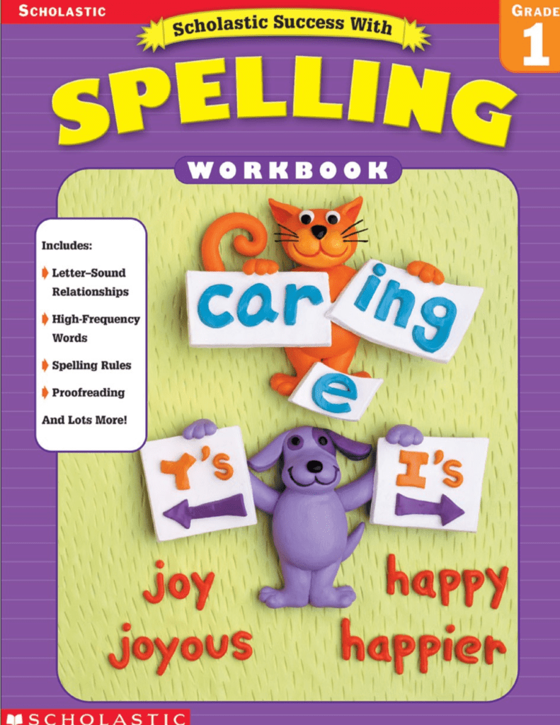 Rich Results on Google's SERP when searching for 'Scholastic Success With Spelling Workbook 1'